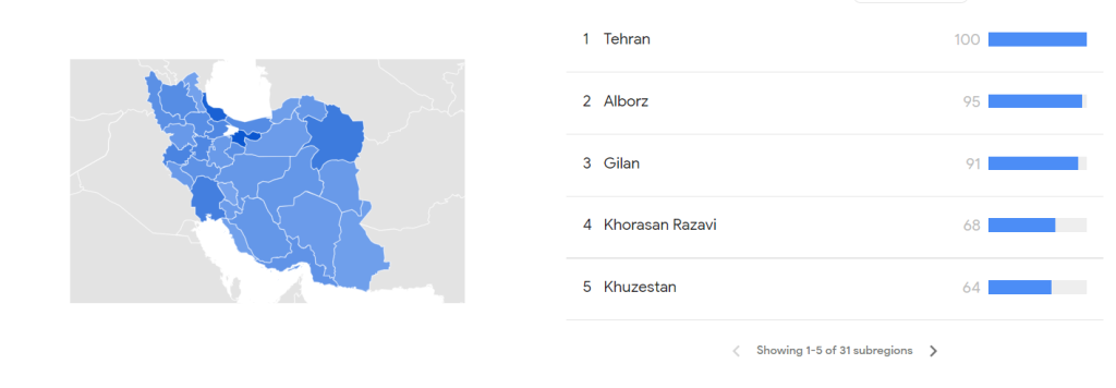 جستجوی آرایشگاه زنانه در شهر های ایران